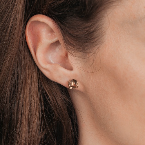 Пусеты Fiore Luna  Champagne, SWE2127/2 CH G фото 4